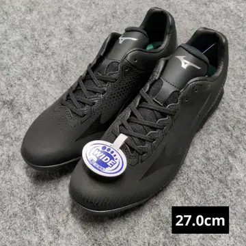 Mizuno 블랙 스파이크 슈즈 27.0cm