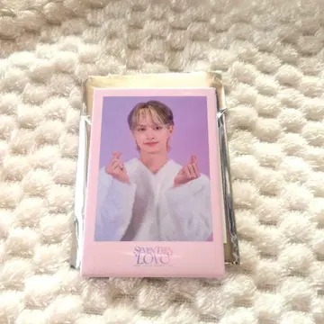 SEVENTEEN LOVE 준 JUN 스퀘어 캔뱃지 세부치