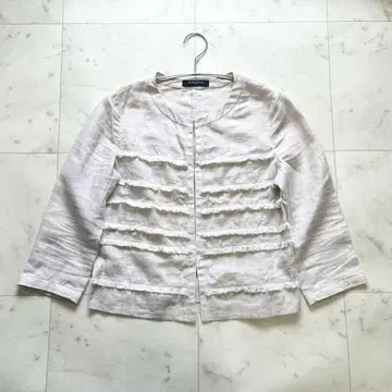 UNITED ARROWS 유나이티드 애로우즈 블라우스 린넨 화이트 M