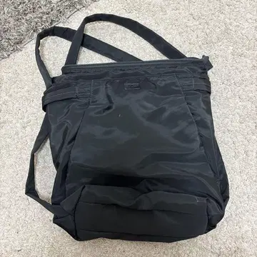Y SACCS 블랙 나일론 백(백팩, 핸드백)