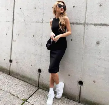 ANELA TOKYO 리브 타이트 원피스 미사용