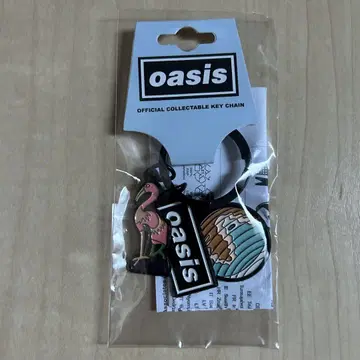 oasis 공식 키링 Definitely Maybe 플라밍고