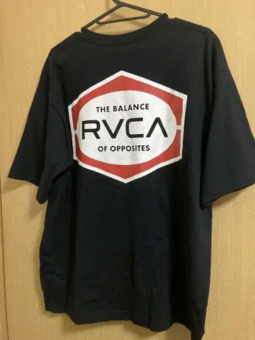 RVCA 24FW 티셔츠 오버 사이즈 블랙