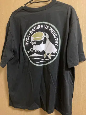 RVCA 2024FW 티셔츠 백 프린트 오버 사이즈