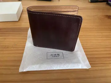 오사카 제 가방 브라이들 다크 브라운 두겹 지갑 새상품