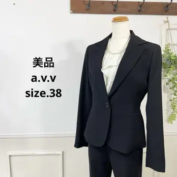 새상품급 a.v.v 블랙 포멀 수트