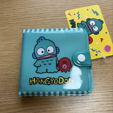 택 포함 새상품 산리오 한교동 비닐 2단 폴더형 지갑 지갑 단종 상품