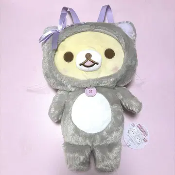산엑스 거울 속의 코리락쿠마 봉제 인형 백팩