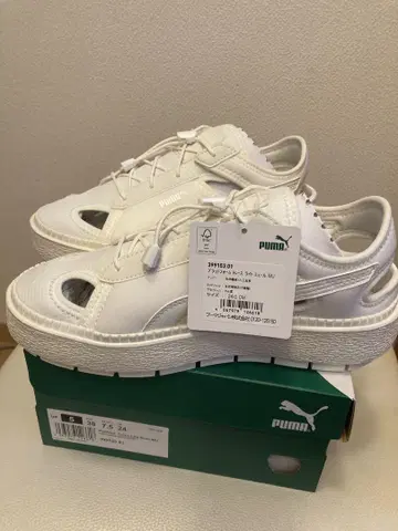 새상품 PUMA 푸마 플랫폼 트레이스 라이트 뮬 24cm