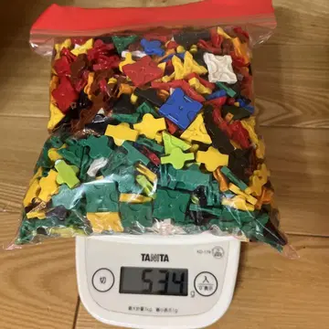 LaQ 블록 세트 534g 조립 가이드 포함