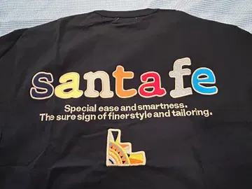 santafe 산타페 자수 티셔츠