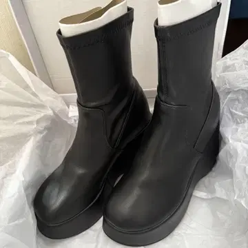 쿵핏 인솔 웨지 숏부츠 에스페란자