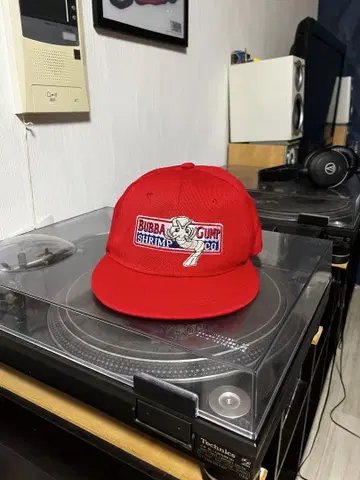 포레스트 검프 바바 검프 슈림프 Bubba Gump 캡 자수