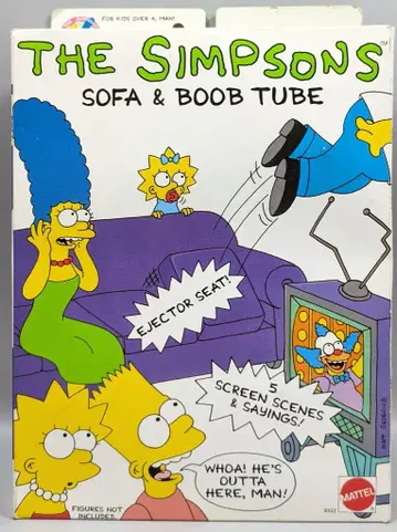 MATTEL FIGURES SOFA & BOOB TUBE