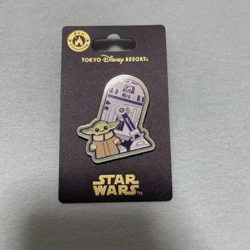 디즈니 STARWARS 핀 배지 R2D2 글로우