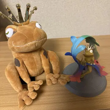 UVER 개구리 봉제 인형 피규어 세트