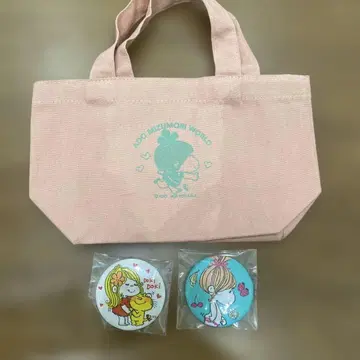 미즈모리 아토 캔뱃지 미니 토트백