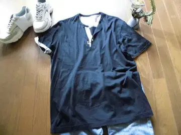2만 엔 거의 새상품 3L 사이즈 산타페 산타페 일본제 남성용 티셔츠