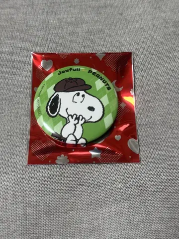 조이풀 스누피 콜라보 한정판 캔뱃지 시크릿