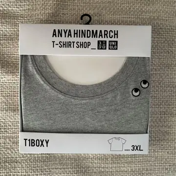 ANYA HINDMARCH T1BOXY 티셔츠 3XL 그레이