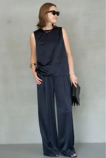 미사용 새상품 Deuxieme Classe Minimal Satin 팬츠