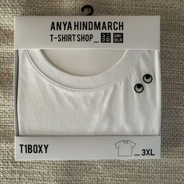 ANYA HINDMARCH T1BOXY 티셔츠 3XL 화이트