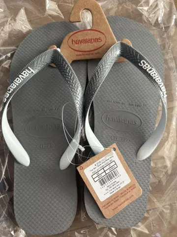 havaianas 비치 샌들 스틸 그레이 26cm