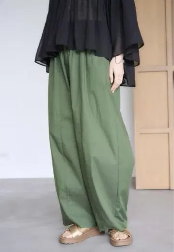 25년 studio CLIP 카라쿠 벌룬 팬츠 L