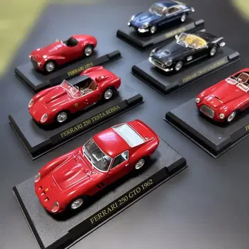 Ferrari 클래식 미니카 6대