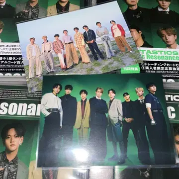 FANTASTICS Cosmic Resonance 세트 트레이딩 카드