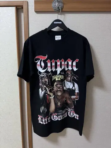 Shaka Wear Tupac Life Goes On 그래픽 티셔츠