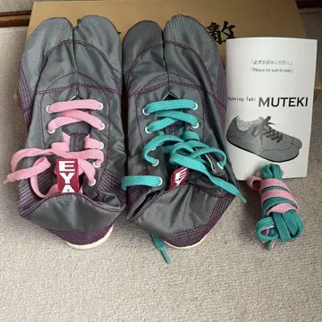 미사용 기야 무적 MUTEKI 타비 신발 24.5cm