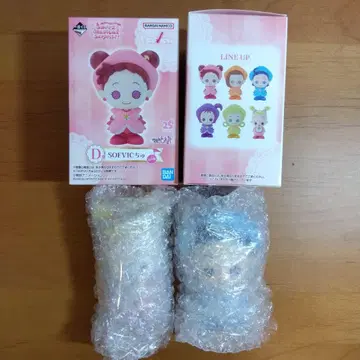 제일복권 오자마녀 도레미 D상 SOFVIC 츄 세트