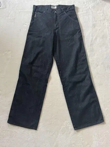 armani jeans 초기 택 90s 블랙 데님