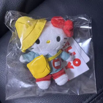 새상품 me % 로리즈팜 일광화상 키티 봉제 인형 키링 유치원