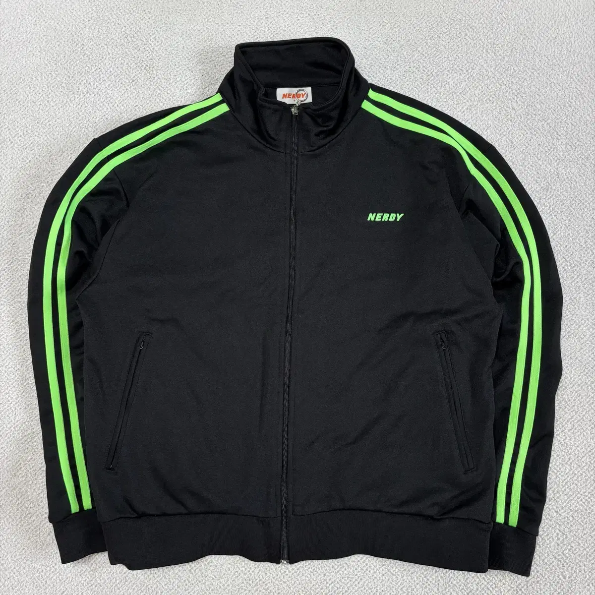 NERDY | 널디 NERDY Nerdy Track Top Jersey Zip-Up on Bunjang