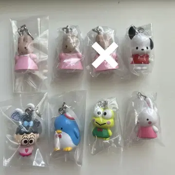 산리오 메지루시 액세서리 7개 세트