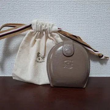 IL BISONTE 일비종떼 천연 가죽 코인 케이스