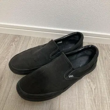 반스 블랙 슬립온 US9 CM27 27.0cm