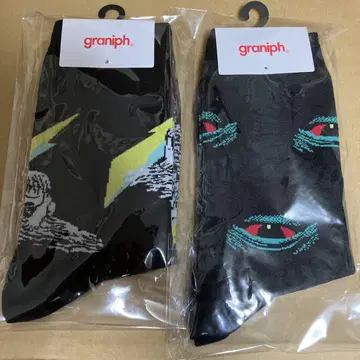 그라니프 graniph 백 베어 카라쿠라의 탄생 미즈키 시게루 양말 M