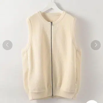 crepuscule 크렙스큐어 니트 베스트 ZIP VEST 사이즈 2