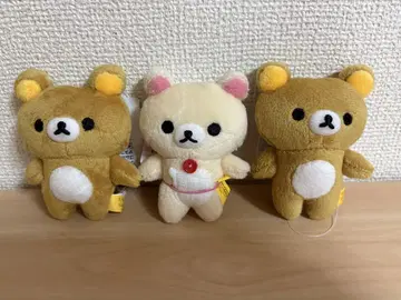 리락쿠마 코리락쿠마 밴딩 끈 포함 마스코트 3개 세트