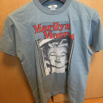 토이즈 맥코이 Marilyn Monroe 티셔츠 라이트 블루 L 사이즈