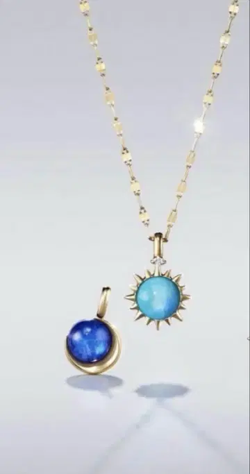 STAR JEWELRY 더블 플래닛 목걸이