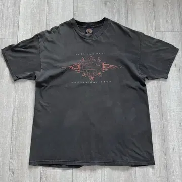 HarleyDavidson 00s 페이드 프레임 티셔츠 XL 사이즈