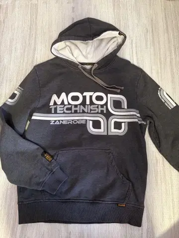 ZANEROBE MOTO TECHNISH 후드티 그레이 MEDIUM