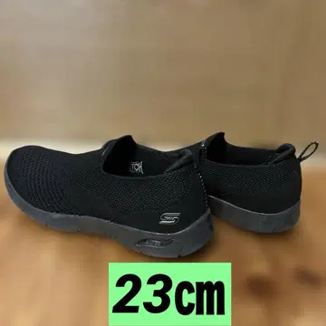 스케쳐스 블랙 슬립온 23cm
