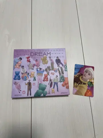 SEVENTEEN dream 앨범 혜택 카드 포함