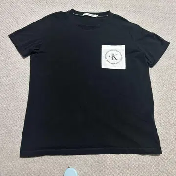 캘빈클라인 캘빈클라인 블랙 티셔츠 XL 캘빈클라인