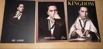 3대째 토사카 히로오미 KINGDOM 포토 카드 3장 세트
